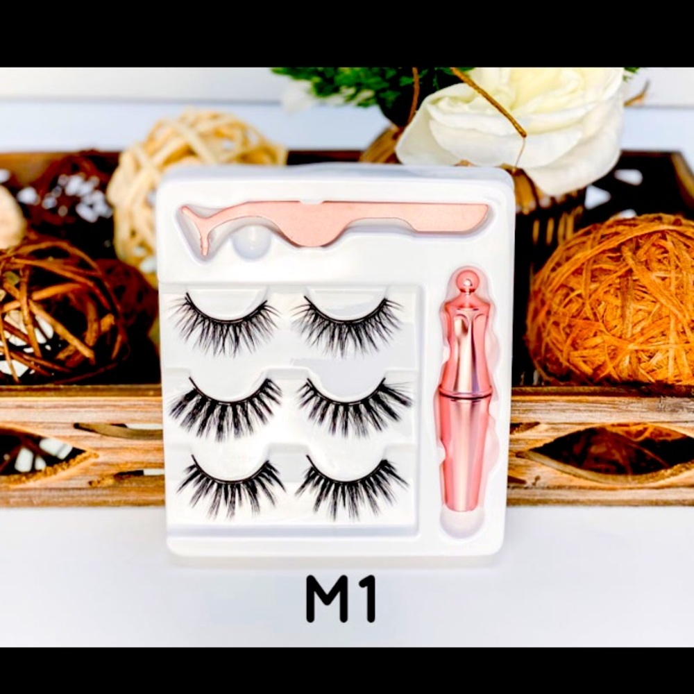 M5 Beauty Magnetic eyelash + Eyeliner kit